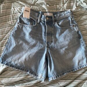 Topshop Light Blue Jean Shorts